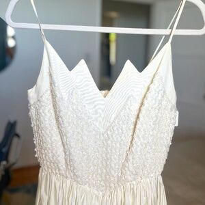 Vintage sequin wedding prom dress